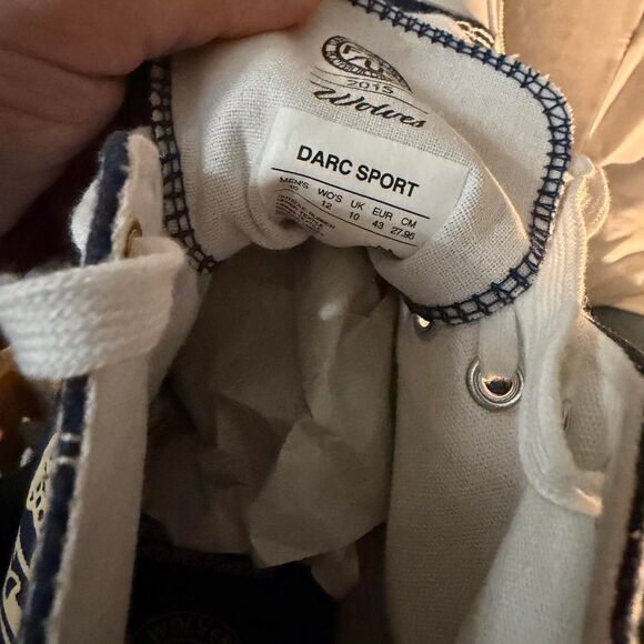 Darc-sport Men's Navy and Blue Trainers - Picture 7 of 8